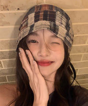 Stylish Colorblock Drawstring Cotton Bonnie Hat