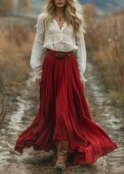 Stylish Colorblock V Neck Wrinkled Lace Patchwork Dresses Long Sleeve