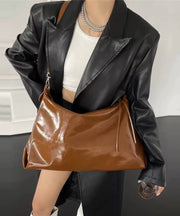 Stylish Large Capacity Faux Leather Versatile Women Handbags