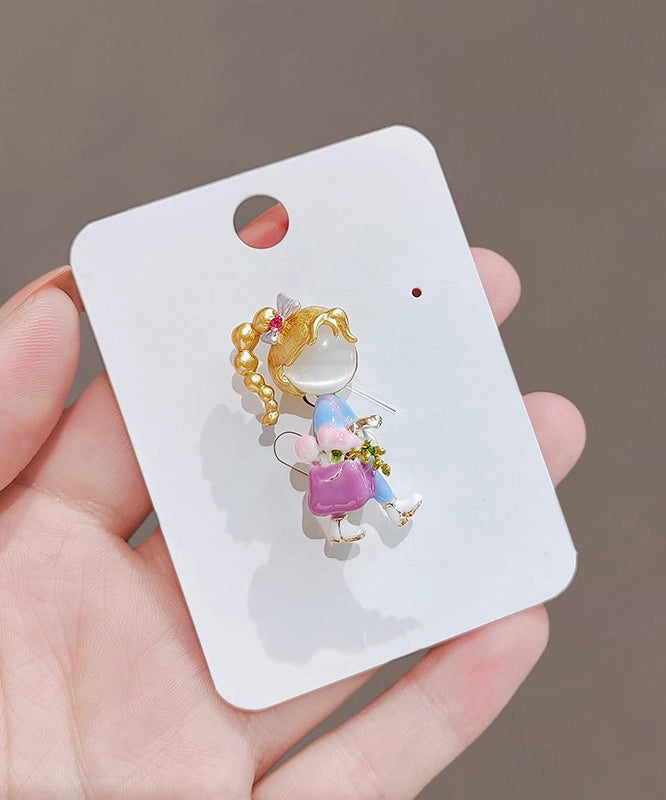 Stylish Rainbow Alloy Cat&