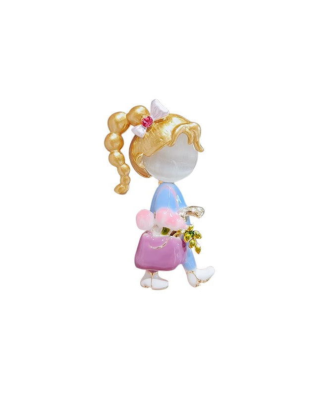 Stylish Rainbow Alloy Cat&
