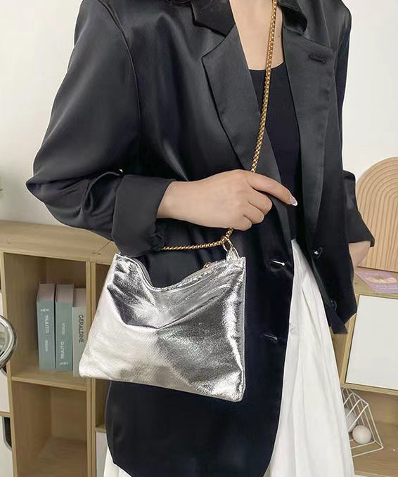 Stylish Solid Durable Faux Leather Evening Bag