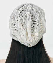 Summer Japanese Hollow Breathable Knitted Boonie Hat