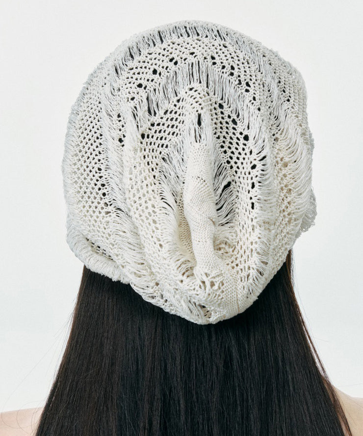 Summer Japanese Hollow Breathable Knitted Boonie Hat