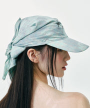 Summer Mint Green Headscarf Baseball Cap Hat