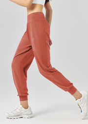 Unique Black High Waist Yoga Beam Pants