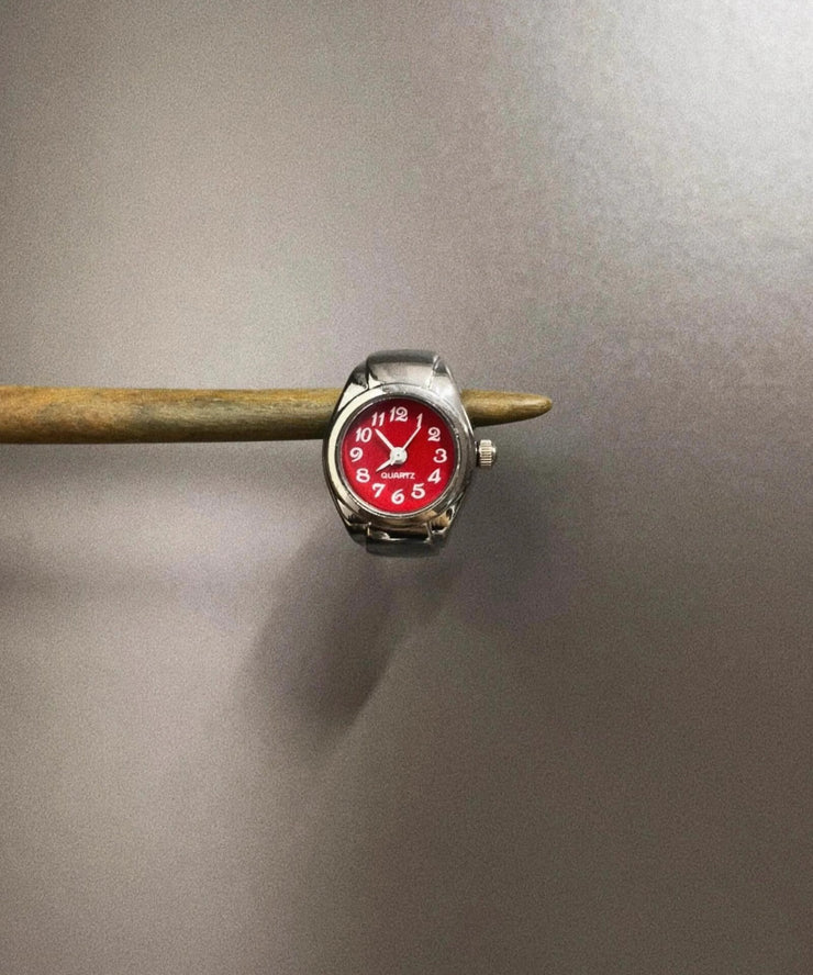 Unique Blue Stainless Steel Medieval Flip Cover Rings