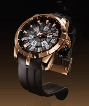 Unique Gold Stainless Steel Quartz Movement Watches