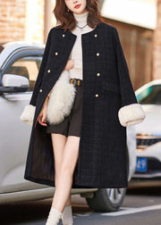 Unique Red O Neck Fur Patchwork Duck Down Puffer Coats Winter