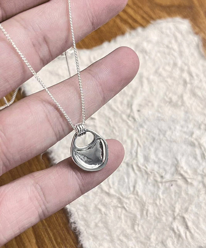 Unique Silk Copper Bag Sweater Pendant Necklace