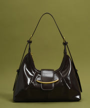 Vintage Brown Large Capacity Faux Leather Shoulder Bags
