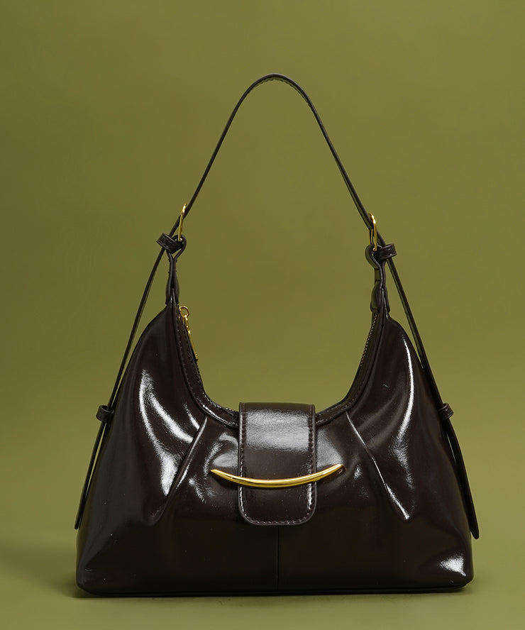 Vintage Brown Large Capacity Faux Leather Shoulder Bags