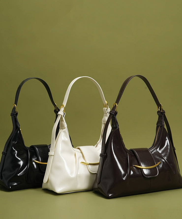 Vintage Brown Large Capacity Faux Leather Shoulder Bags