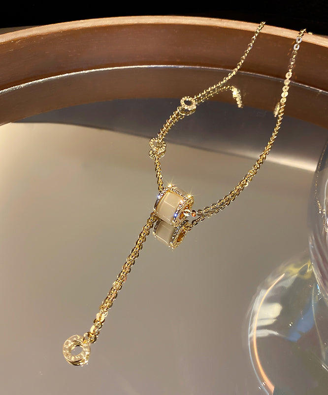 Vogue Gold Copper Alloy Zircon Cat&
