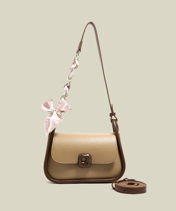 Women Black Bow Solid Durable Faux Leather Micro Bag