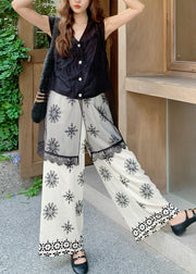 Women Black Patchwork Tulle Two Pieces Set Sleeveless