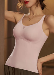 Women Black Slim Fit Spaghetti Strap Tank Summer