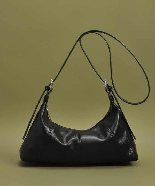 Women Black Solid Durable Faux Leather Shoulder Bags