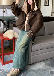 Women Coffee Oversized Pockets Fine Cotton Filled Women Witner Coats