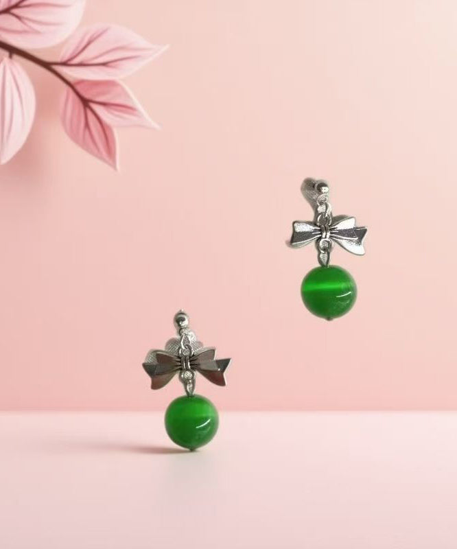 Women Green Copper Alloy Cat&