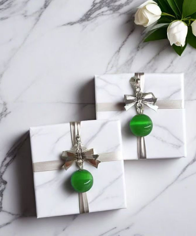 Women Green Copper Alloy Cat&