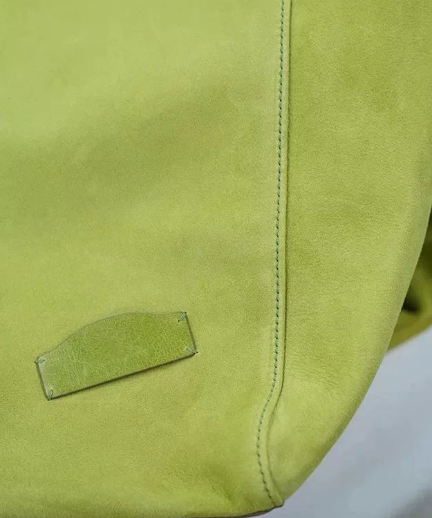 Women Green Large Capacity Faux Leather Shoulder Bag