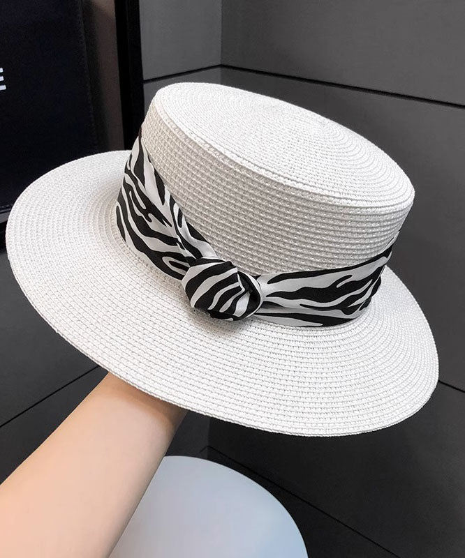Women Khaki Versatile Straw Woven Cloche Hat