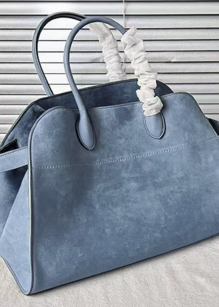 Fashion Yellow Large Capacity Suede Tote Handbag