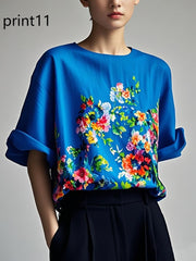Fitted print15 Patchwork Cotton Tank Summer