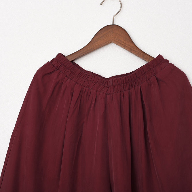 2025 long silk pants wide leg pants draping high waist trousers