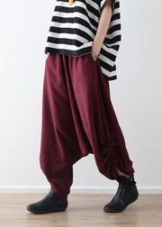2025 summer new original design women's loose large hanging wide leg pants