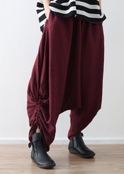 2025 summer new original design women's loose large hanging wide leg pants