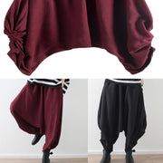 2025 summer new original design women's loose large hanging wide leg pants