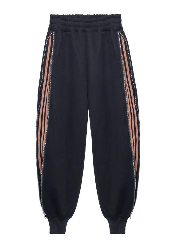 Autumn and winter heavy casual grey sports pants women&
