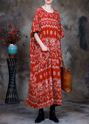 Wunderschönes, langärmliges Herbstkleid mit schwarzem Strickdruck