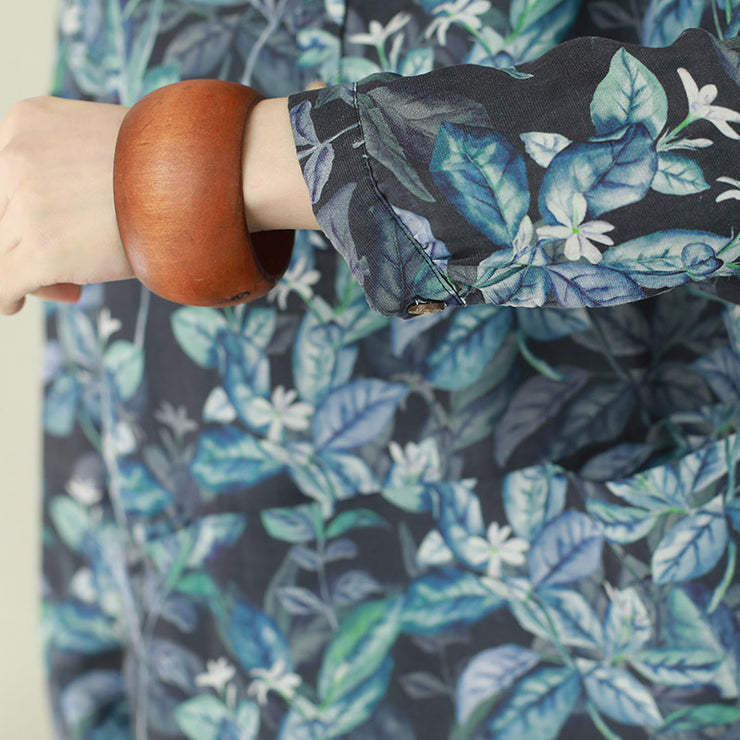 Beautiful lapel linen tunic pattern 2025 Tutorials floral tunic shirts spring