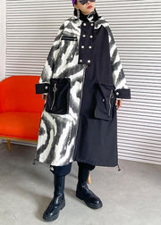 Bohemian  Plus Size tunic coat Wardrobes hooded zippered fall coats - SooLinen