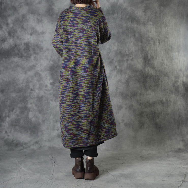 Casual Knit Fall Cardigans Long Sleeve Coat