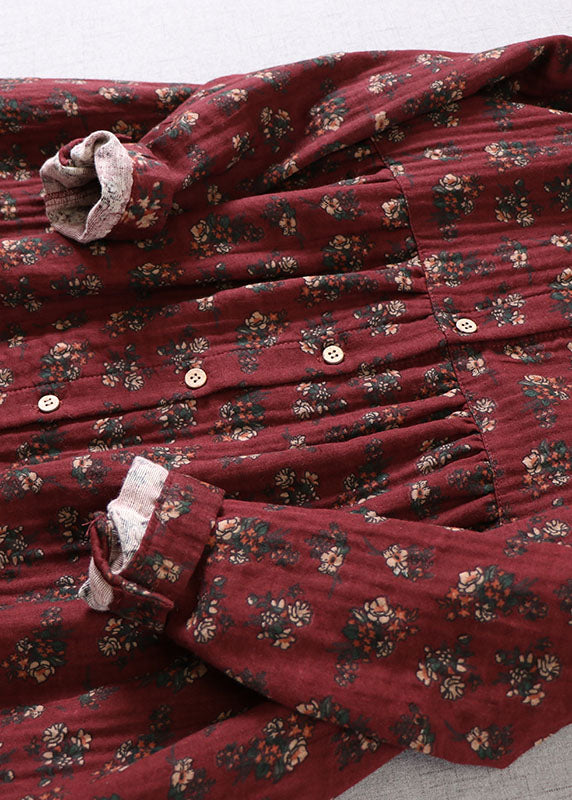 Elegantes Feiertagskleid aus Baumwolle mit Maulbeerdruckknopf und Frühling