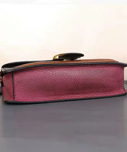 Fashion Red Rub Farbe Paitings Kalbsleder Satchel Handtasche