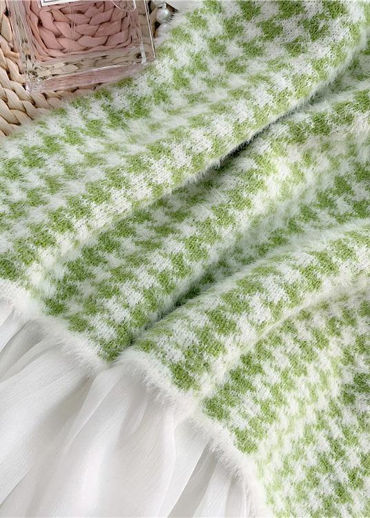 Fashion patchwork Sweater outfits Design cute Mujer o neck knit dress - SooLinen