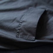 Feiner schwarzer Wintermantel Locker sitzender Kapuzenmantel Boutique lange Jacken mit großen Taschen