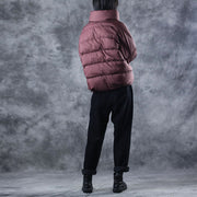 Handmade Mulberry zippered Pockets Winter  Jackets Long sleeve