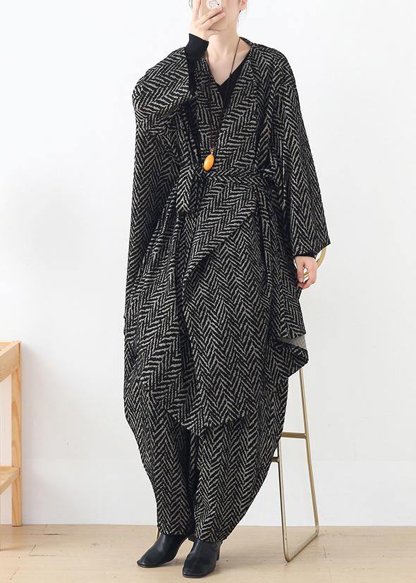 High end stripe style irregular women&
