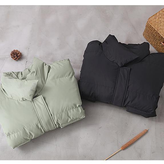Luxury black goose Down coat trendy plus size down jacket winter stand collar outwear - SooLinen