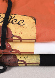 Simple White Half Sleeve Cotton Tops Summer - SooLinen