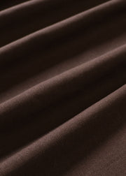Stilvolles, ärmelloses Kleid mit Patchwork-Taschen und Kaffeeschleife