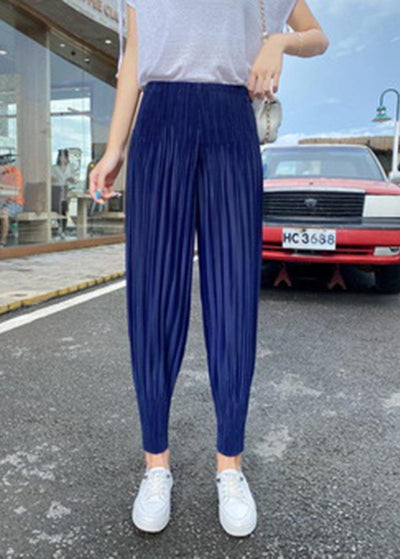 Summer women's Navy pants - SooLinen