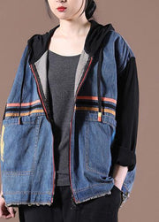 Unique Asymmetrical Design Fine Spring For Woman Black Coat - SooLinen