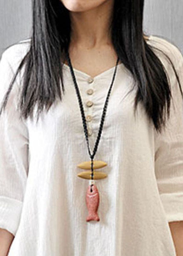 Women Long Sleeve Double Layers Button Asymmetric Vintage Maxi Dress